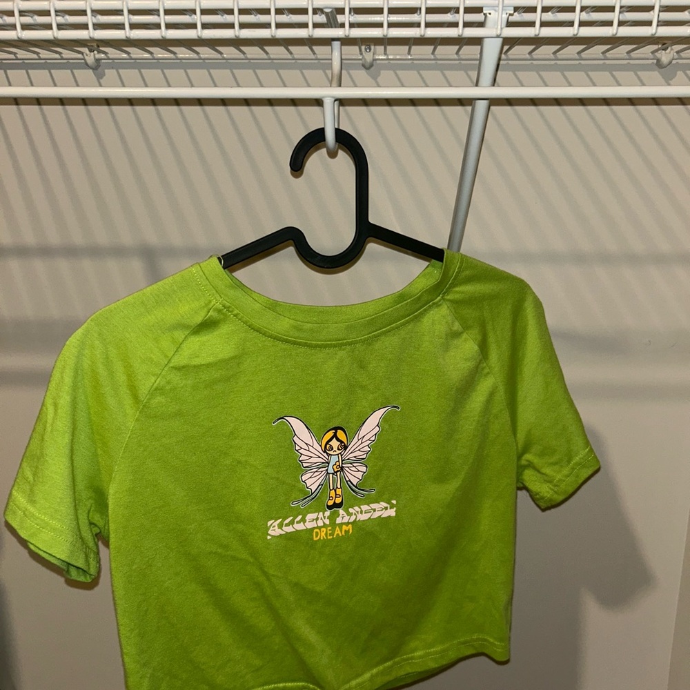 Green Fairy Graphic Kids T-Shirt